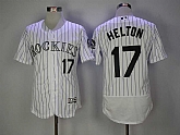 Colorado Rockies #17 Todd Helton White Flexbase Jersey,baseball caps,new era cap wholesale,wholesale hats